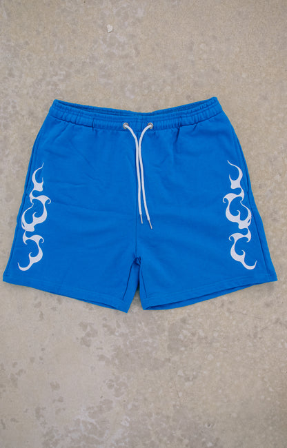 TRIGOMETRIC FLOW SHORTS - Blue